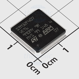 Stm32f407vet6, 32-bit arm cortex m4 microcontroller, 168mhz, 512kb flash, 100-lqfp lk1a-35
