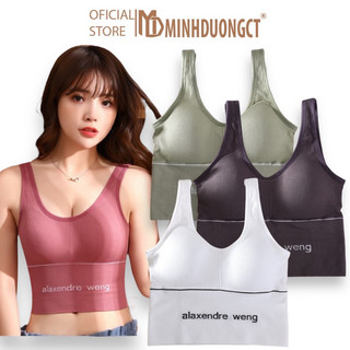 Áo Bra Len Tâm Tập Gym, Tập Thể Thao [Minhduongct]
