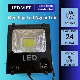 Đèn led pha COB 5054 IP66, đèn led pha ngoài trời, đèn led chống bụi chống nước