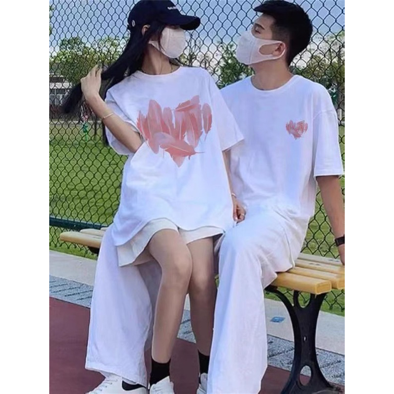 Áo phông đôi Tim Lá Neocouple