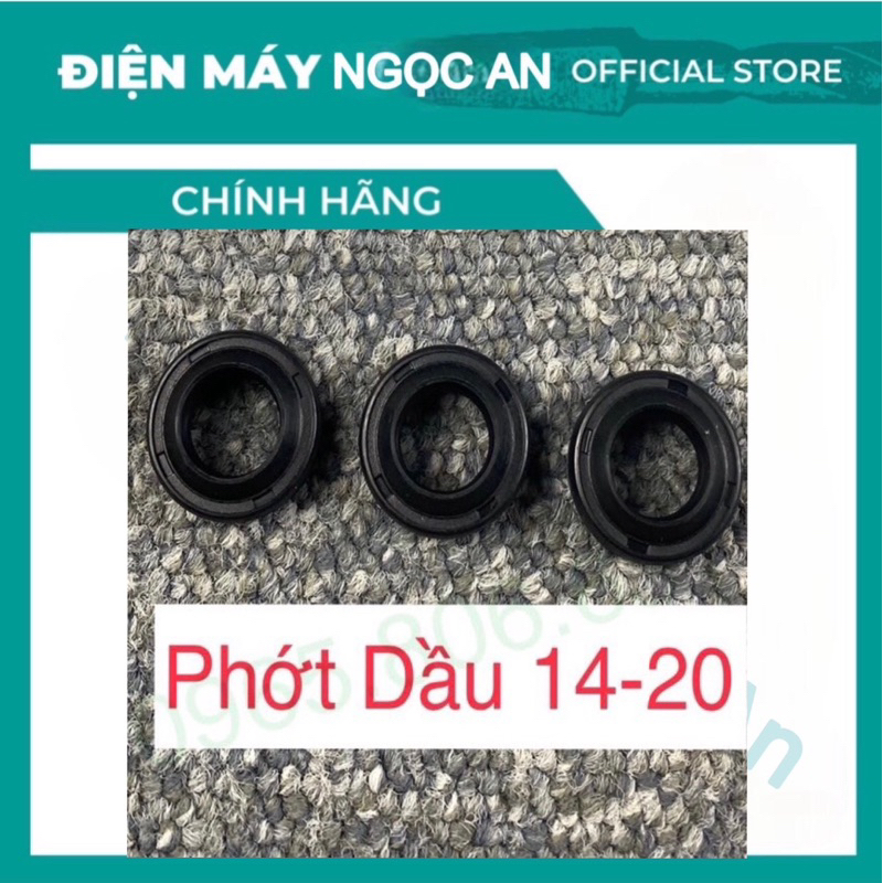 Phớt - Van 1 Chiều Máy Rửa Xe Mini Cao Áp Dùng Phớt 14-20 ,14-22 ,12-18 ,12-20