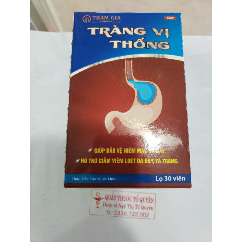 TRÀNG VỊ THỐNG viêm loét, trào ngược dạ dày