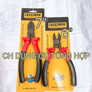 Kềm cắt 6" 95-216/ 7" 95-217 cán đỏ đen crossman