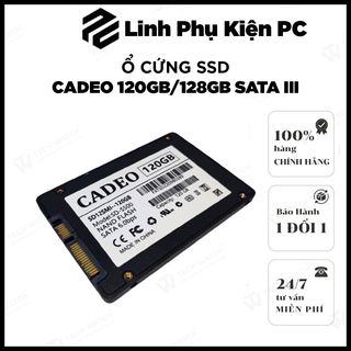 Ổ cứng ssd cadeo 120gb/128gb sata iii hàng chính hãng | bảo hành 36 tháng
