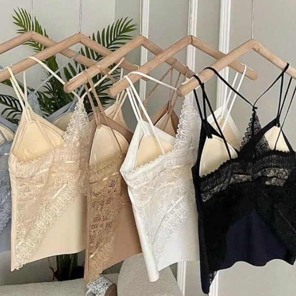 Áo bra nữ dây phối ren chéo cách điệu sau lưng sexy siêu quyến rũ - thương hiệu NHƯ Ý SHOP