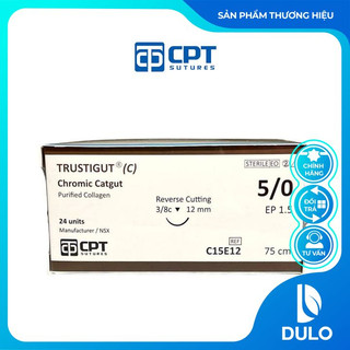 Chỉ phẫu thuật Trustigut 5 0   Combo 6 sợi  