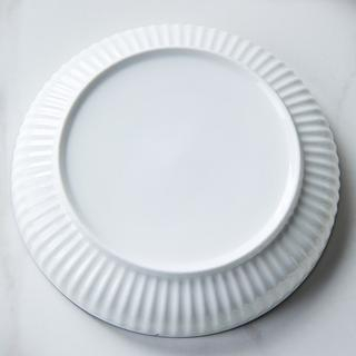 Bộ bát đĩa sứ ăn cơm gia đình trắng viền đen đẹp sang trọng GOSUMI TĐ01