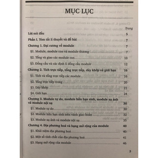 Sách - Bài tập Lí thuyết Module