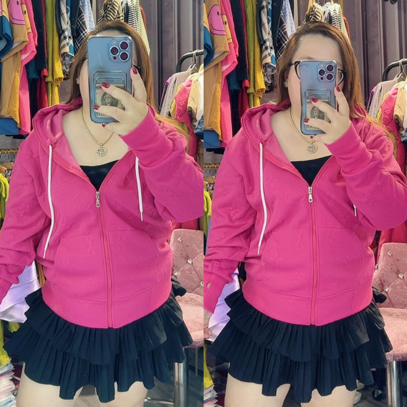 ÁO KHOÁ DẬP NỖI BIGSIZE