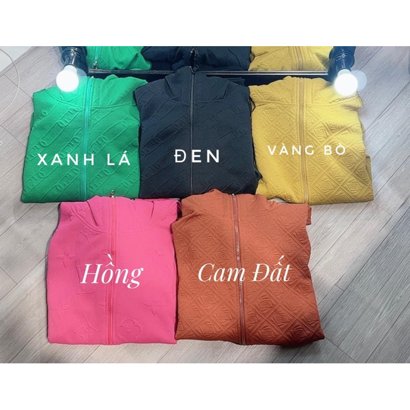 ÁO KHOÁ DẬP NỖI BIGSIZE