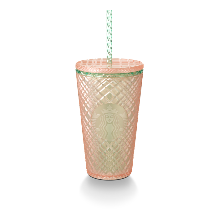 Ly Starbucks Cold Cup 16Oz (473ml) PL JEWELED PEARL