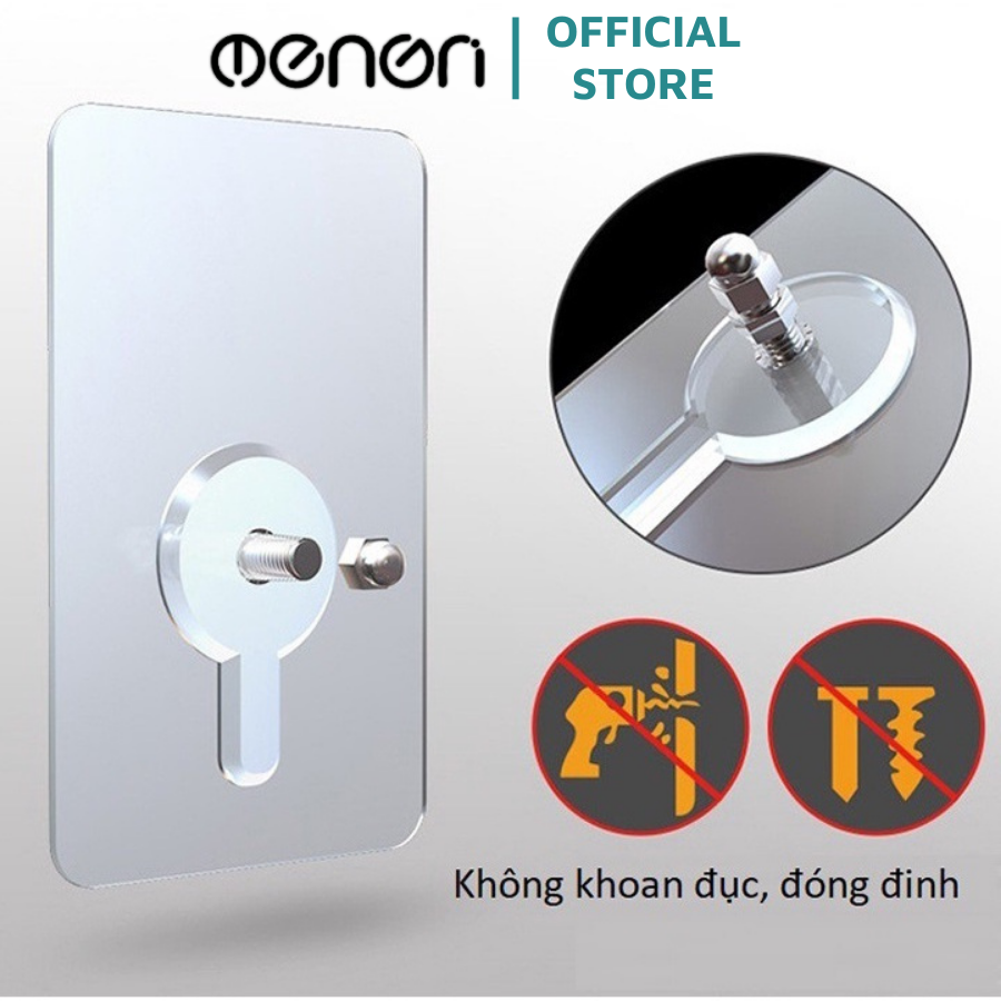 Miếng Dán Tường Ốc Vít Cường Lực Treo Giá Kệ, Treo Tranh ảnh Không Cần Khoan Tường Oenen