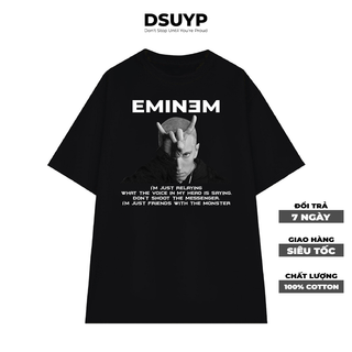 Áo phông unisex form rộng áo thun nam nữ oversize eminem rapper eminem dsuyp