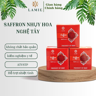  Saffron nhụy hoa nghệ tây IRan hàng nhập khẩu thương hiệu Lamie  hộp 1gram. 