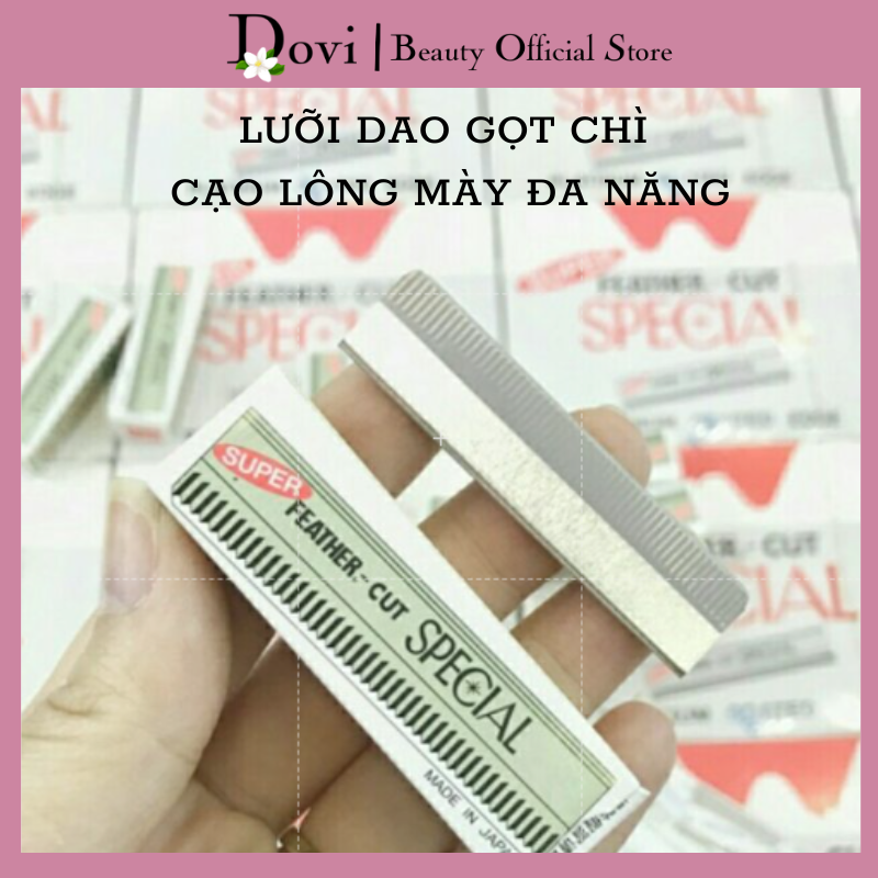 Lưỡi dao cạo mày, cạo lông mặt, gọt chì xé