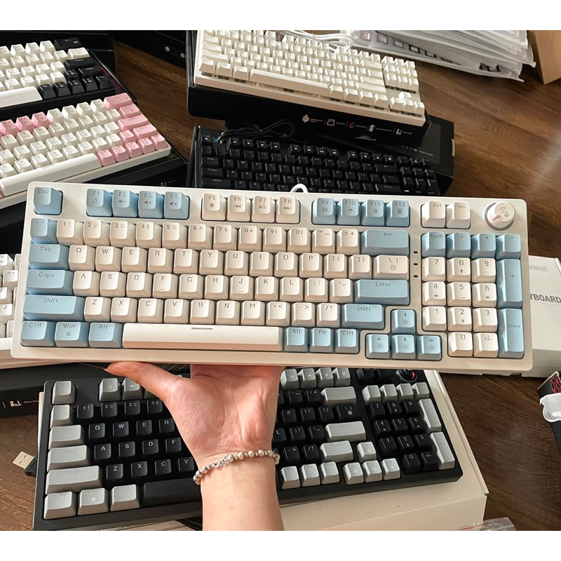 Bàn Phím Cơ Kết Nối Dây Type-C ZA9801 98 Phím | GEARBROS