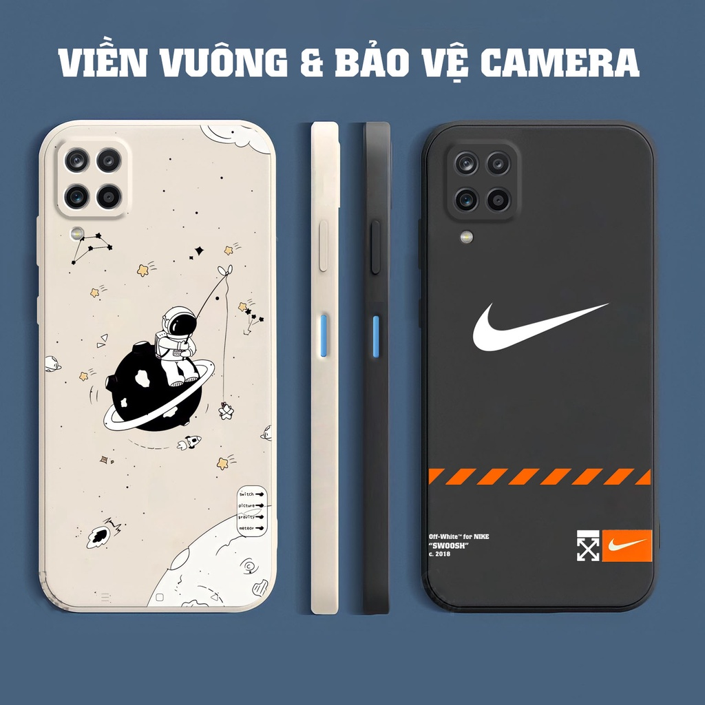Ốp lưng Samsung A12 / A22 4G / A22 5G / M32 / M33 5G / M53 5G in hình Nasa vũ trụ cạnh viền vuông có bảo vệ camera