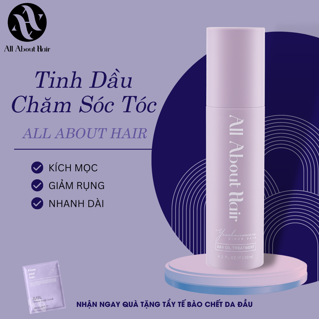 Tinh Dầu Chăm Sóc Da Đầu AAH All About Hair - Oil Treatment 130ml
