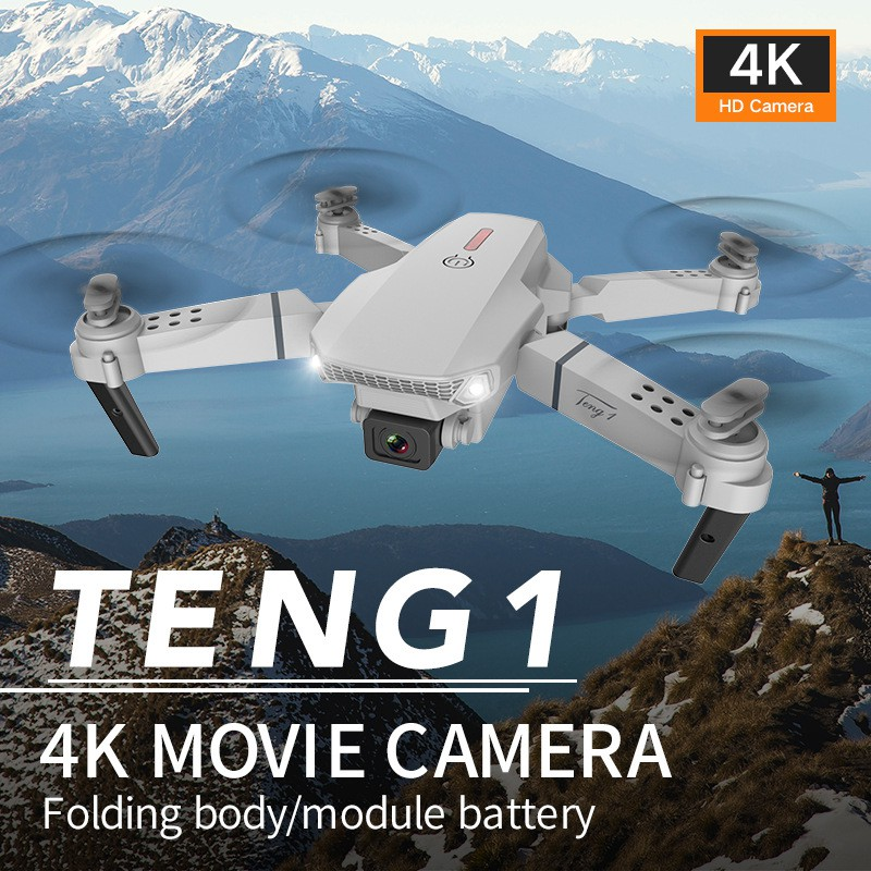 【🔥Free ship🔥】Flycam E88 pin 1800mah,máy bay điều khiển từ xa 4 cánh camera 4k siêu | BigBuy360 - bigbuy360.vn