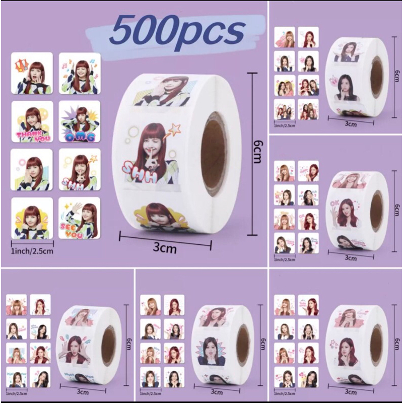 Sticker niêm phong BLACKPINK