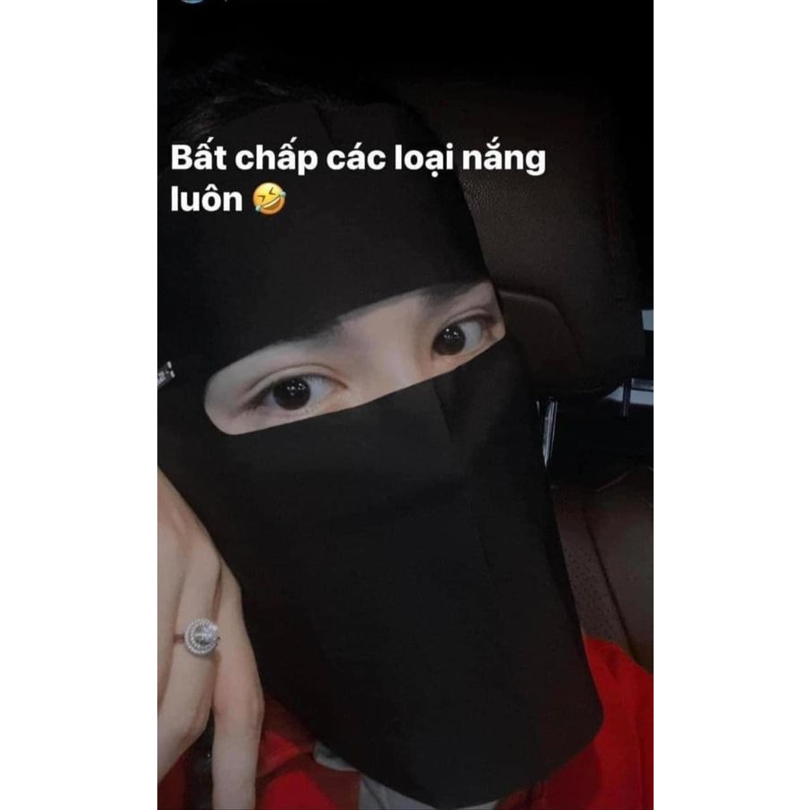 Khẩu trang chống nắng toàn mặt Salua