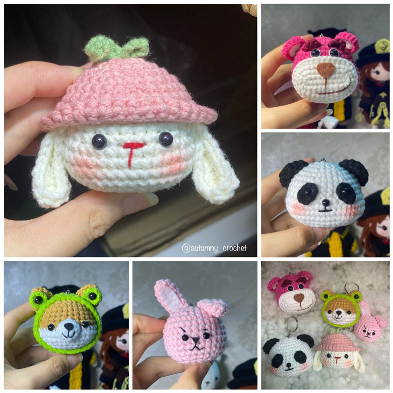 Móc khoá, thú bông len các mẫu handmade | Autumny