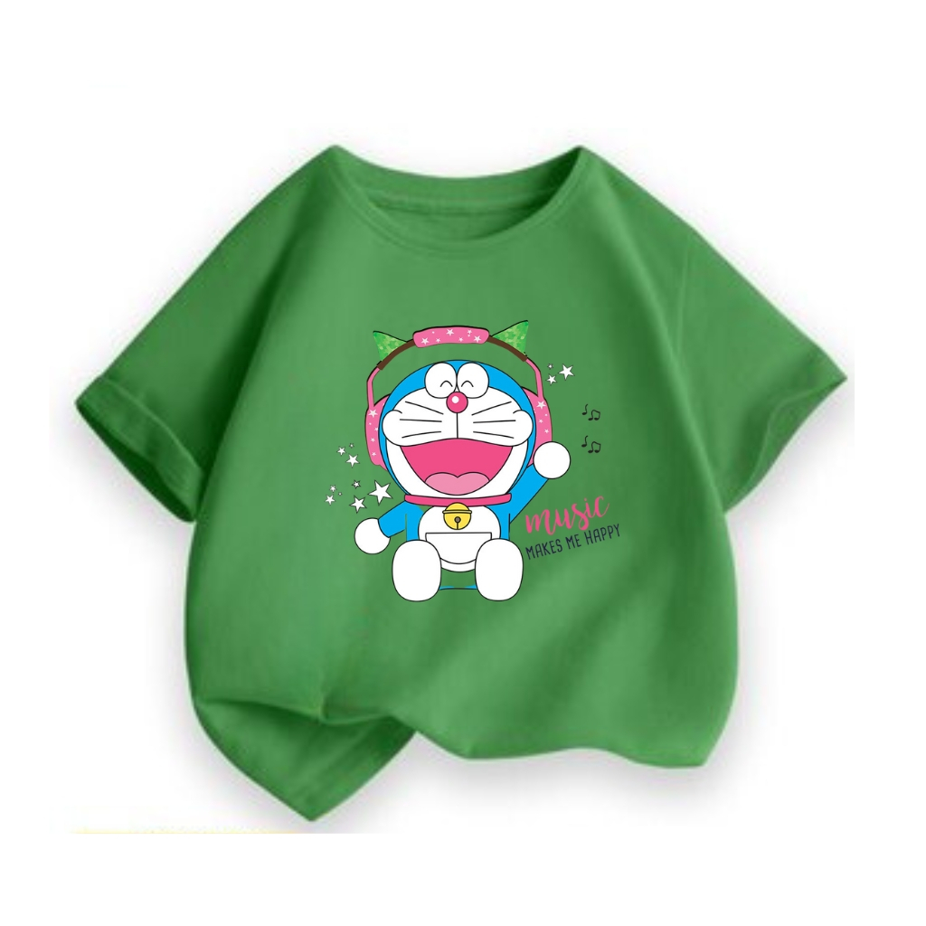 Áo thun cộc tay cho bé trai bé gái BEDDEP KIDS CLOTHES hình DOREMON đáng yêu từ 10-30kg hàng chính hãng