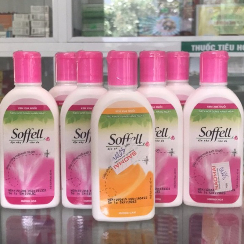 Kem chống muỗi SOFFELL chai 60ml