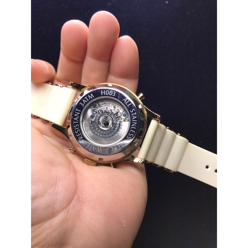 🐲Đồng hồ Si Nam full 5 kim Cơ Automatic Sonne Haori, Nhật🎌.