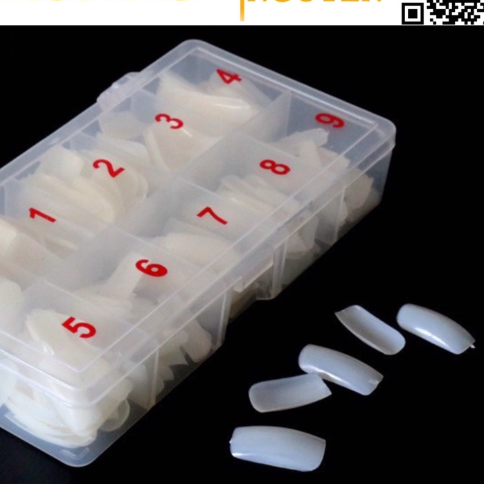 Móng Úp Chân Phom Dài - Móng Nối CHân Phom Dài Đủ 10 Size