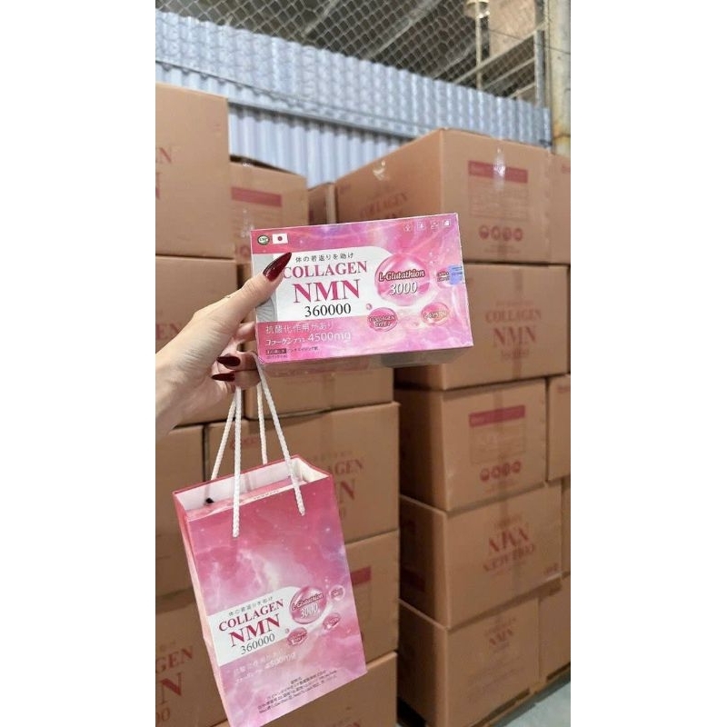 Bột Collagen NMM 36000 trắng da