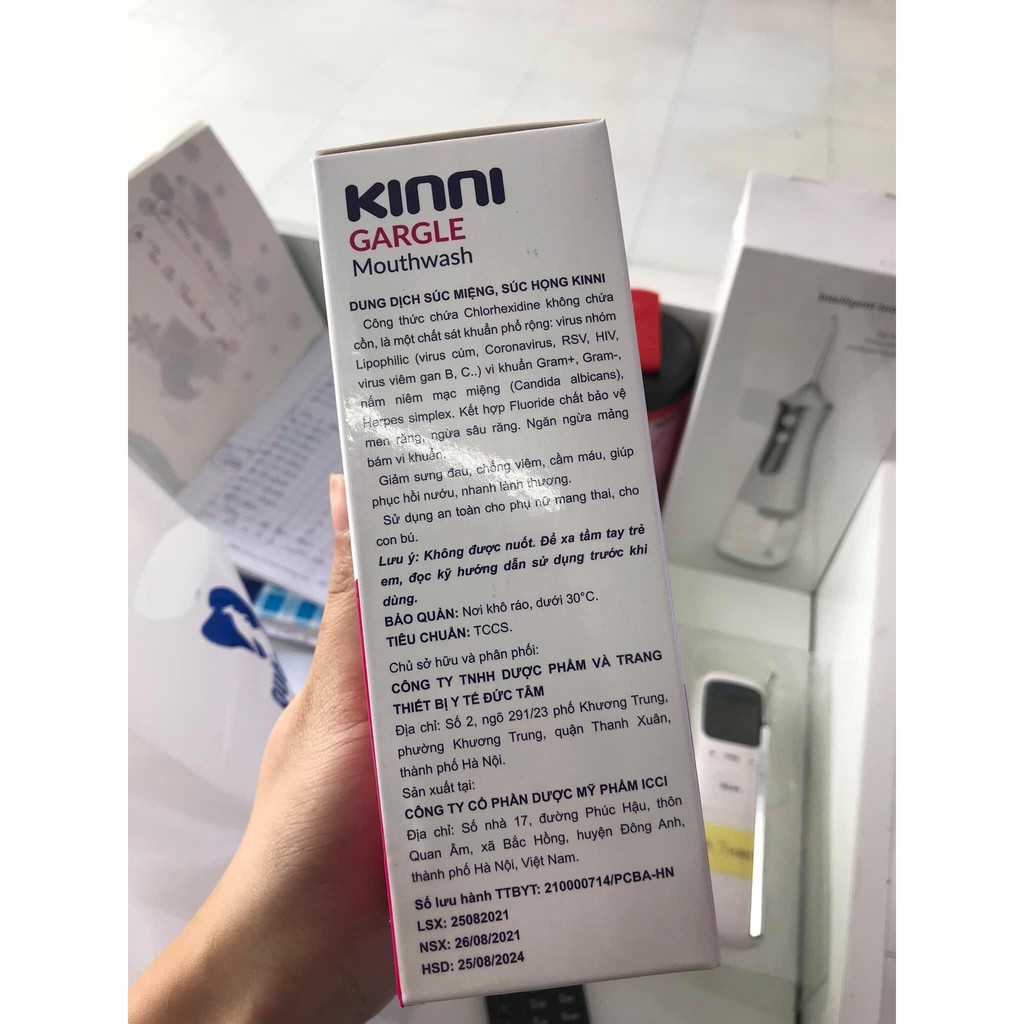 Nước súc miệng KINNI 250ml