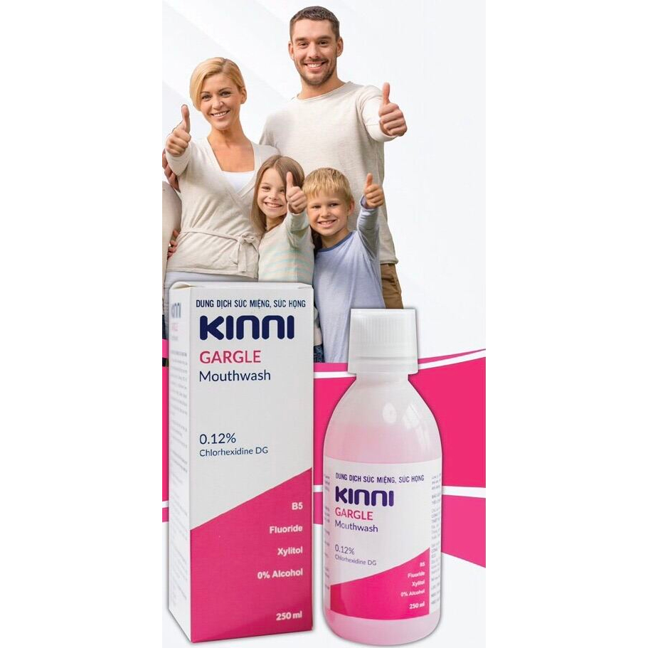 Nước súc miệng KINNI 250ml