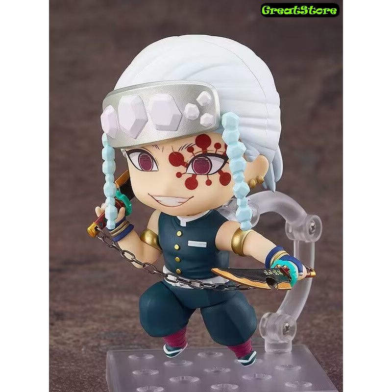 Mô hình Tengen Uzui Âm trụ trong Demon Slayer Kimetsu no Yaiba Q mode 10 cm 1830 Action Figure