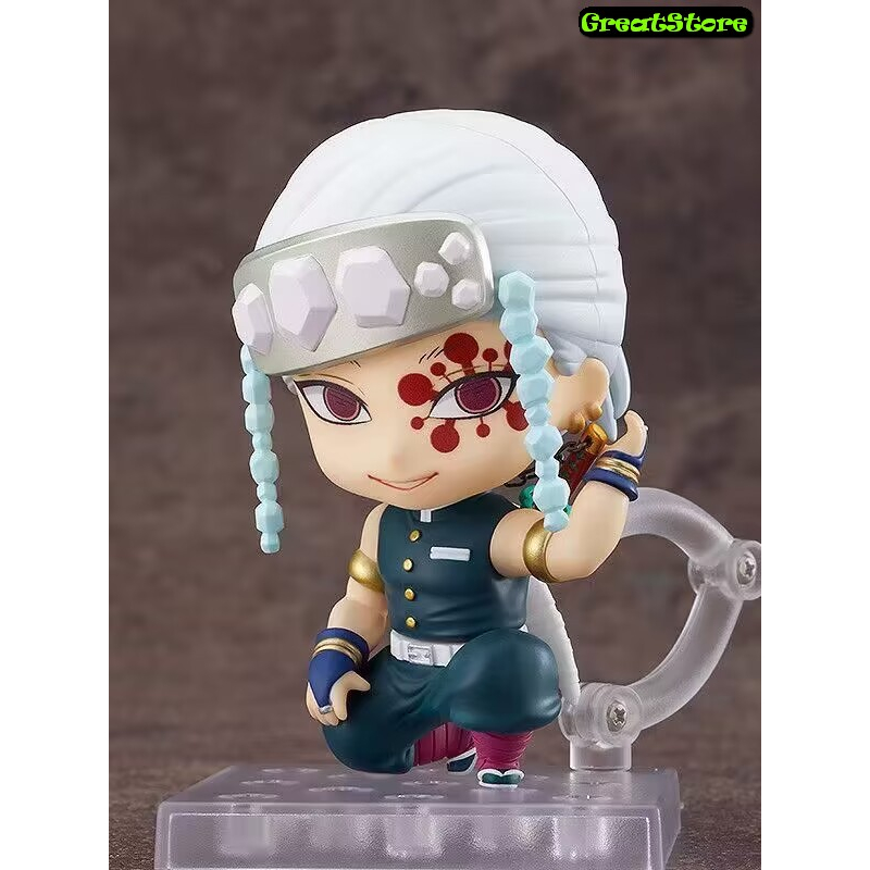 Mô hình Tengen Uzui Âm trụ trong Demon Slayer Kimetsu no Yaiba Q mode 10 cm 1830 Action Figure