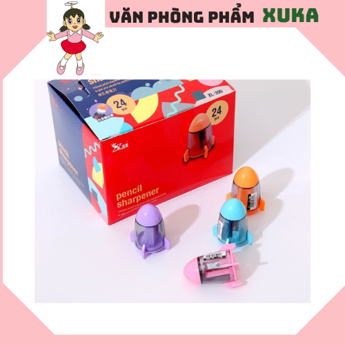 Gọt Bút Chì Hình Tên Lửa Kèm Tẩy