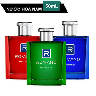 Nước Hoa Nam Romano Chai 50ML.100ML