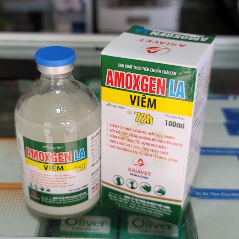 Chai AMOXGEN LA VIÊM chuyên dùng cho thú cưng