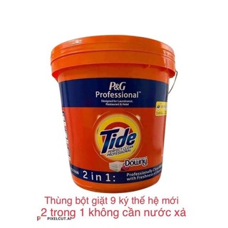 1 thùng 9kg Bột giặc Tide hương Downy