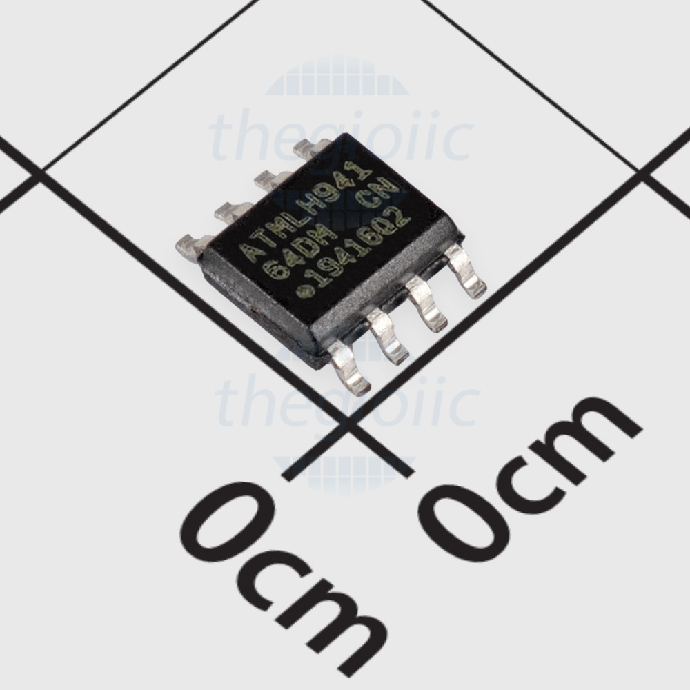 AT24C64D-SSHM-T IC EEPROM 64Kbit 8-SOIC LK1C2-10