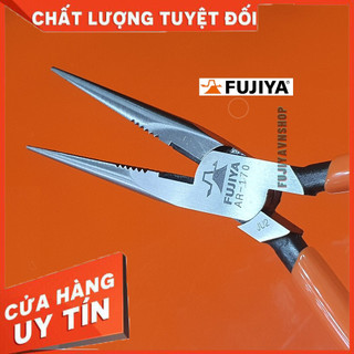 Kìm mũi nhọn chuyên dụng Fujiya AR-170 (6.7"/172mm) Nhật Bản