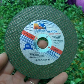 Lưỡi cắt 1 tấc, đá cắt sắt 100mm nhãn hiệu Cá Heo USATON dùng cho máy mài máy cắt cầm tay 1 tấc.