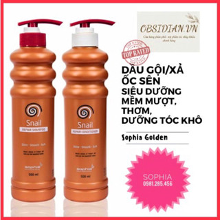 Dầu gội xả snail phục hồi tóc sophia 500ml