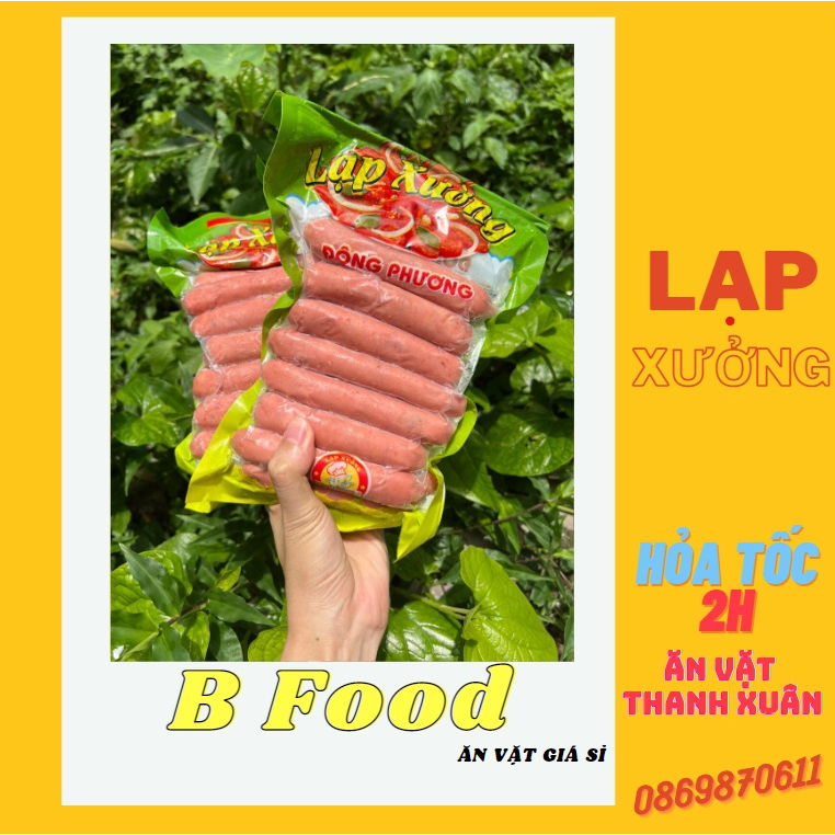 Lạp xưởng Đông Phương chiên rán, thả lẩu đều ngon túi 14c 500gr