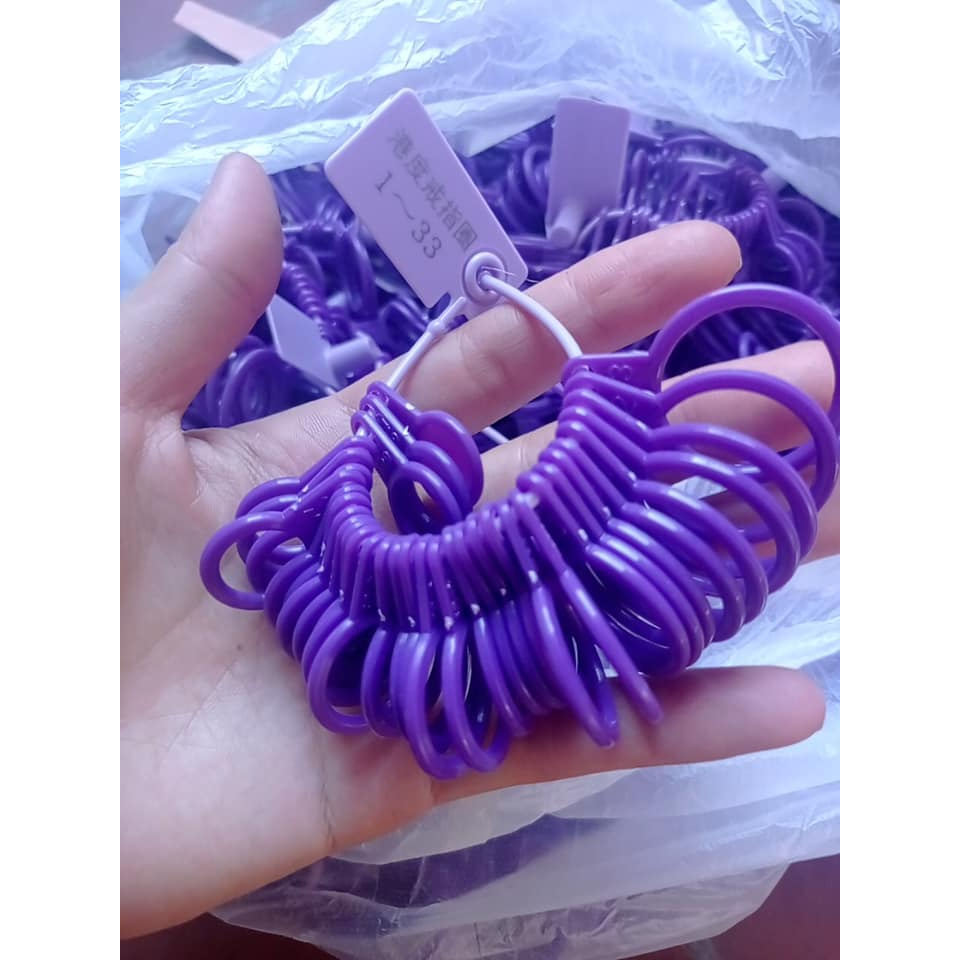 Nòng Do Size Nhẫn Nhựa