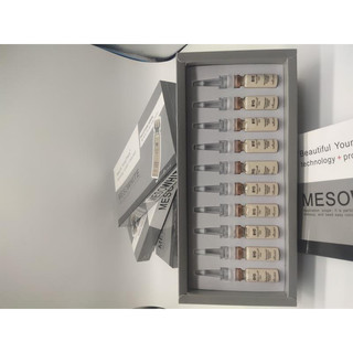 Phấn cấy meso white trắng hộp 10 lọ
