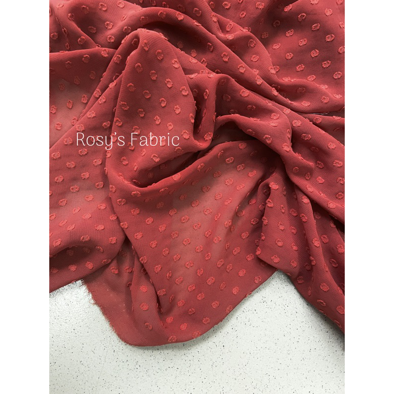 Vải voan thêu hạt Hàn Quốc