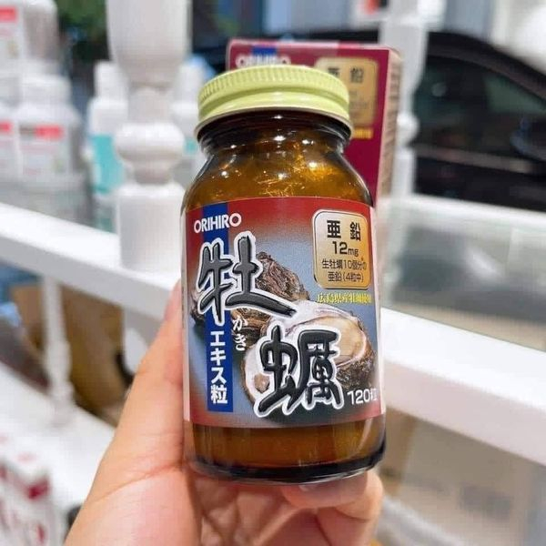 Viên Uống Bổ Gan, Mát Gan, Giải Độc Gan, Tăng Cường Sinh Lý Nam Orihiro Hàu Nghệ Nhật Bản 180 Viên