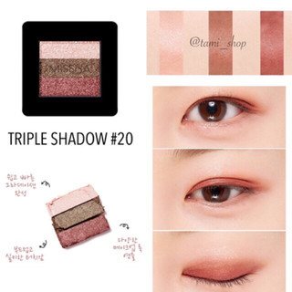 [Missha] Phấn Mắt 3 Màu Missha Triple Shadow 2g