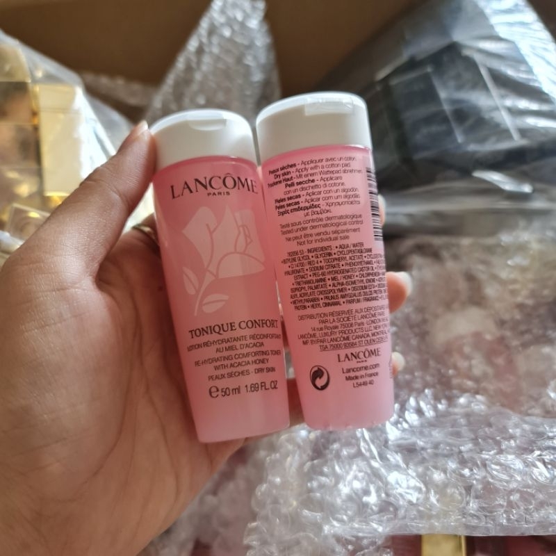 Nước hoa hồng Lancome Tonique Comfort 50ml / 125ml cân bằng, dưỡng ẩm không gây bết dính